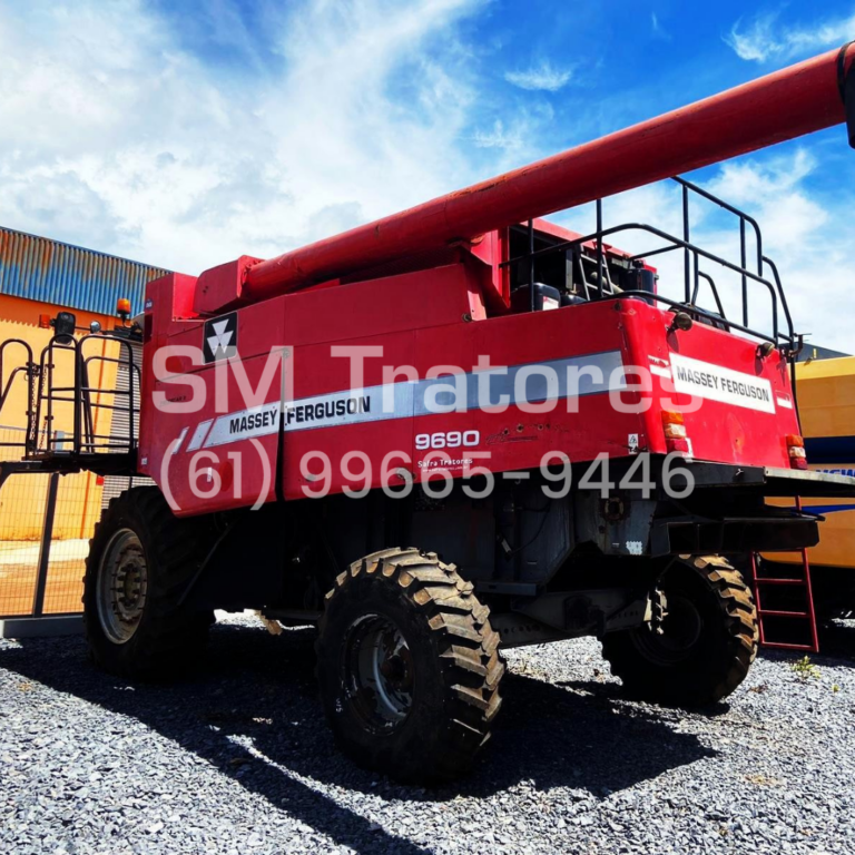 Colheitadeira Massey Ferguson | MF 9690 | 2010 com Plataforma Caracol 25’