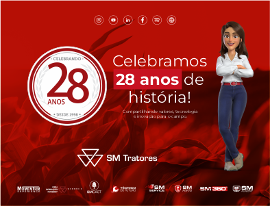Celebramos 28 anos de história!